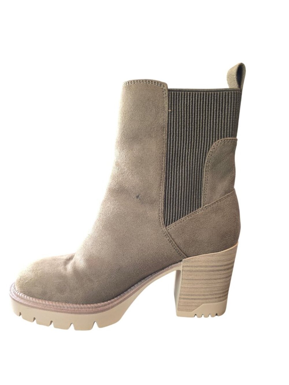 Altar'd State "Luciana" GS1373511AS Platform Chunky Sole Ribbed Knit Bootie, 6 - Picture 2 of 8